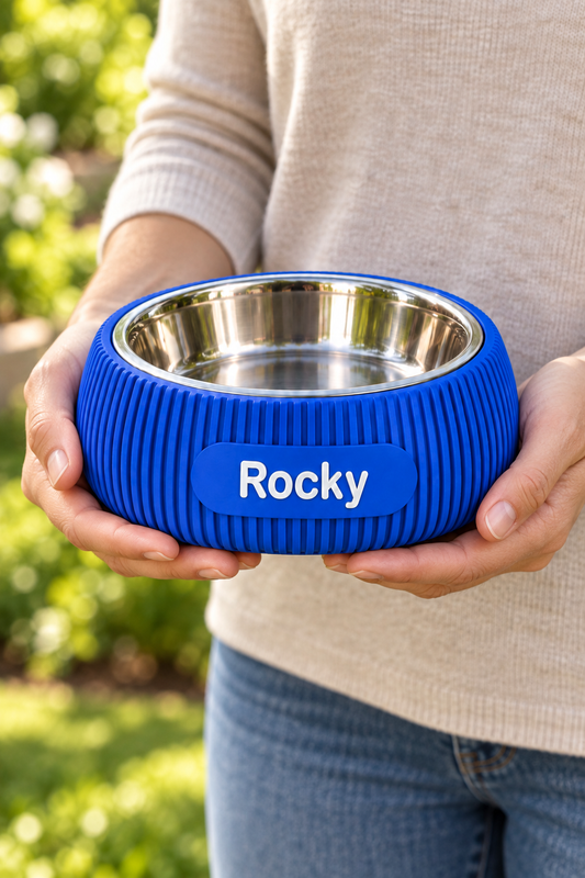 Ciotola personalizzata per cani con nome