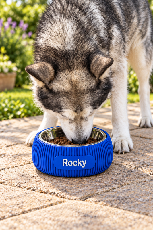 Ciotola personalizzata per cani con nome
